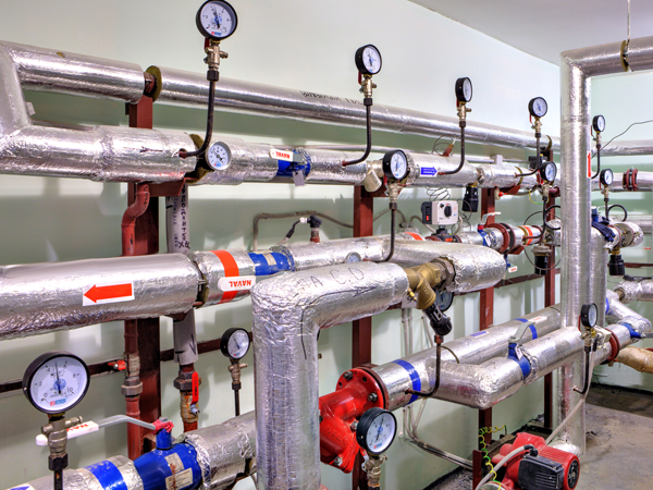 Commerical plumbing pipes